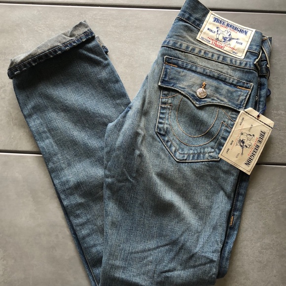 True Religion Other - Men’s True Religion Jeans Straight Ricky NWT 28